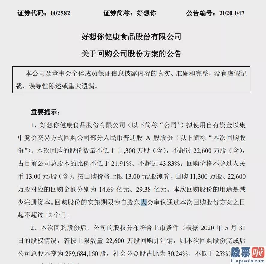 今日大盘评论_彻底惊呆!这家公司要砸30亿 回购近44%股份并注销