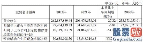 如何分析股市大盘图：海天瑞声实现营业收入2.63亿元