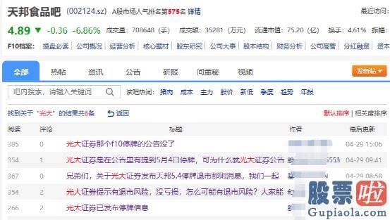 预测大盘走势 光大证券也在第一时间回应称