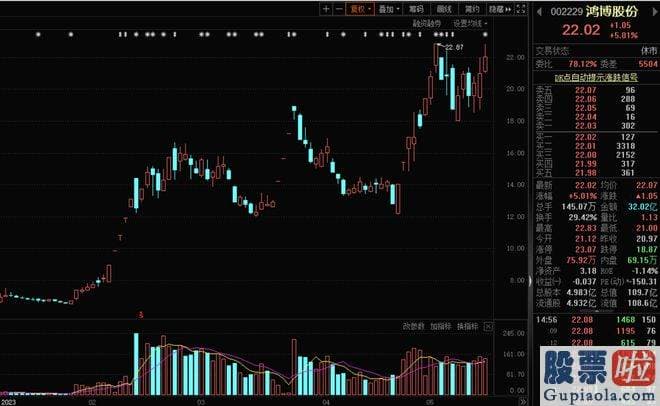 今日大盘简析与持仓分析_寓泰控股持有鸿博股份7126.38万股