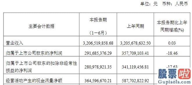 怎样分析股票大盘_刚刚公布的半年报业绩再次同比下滑18%