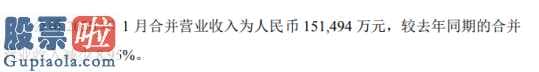 股市要闻股市要闻_鹏鼎控股(002938)2020年1月营业收入为15.15亿元同比减少9%