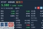 上市公司资讯网站： 折让14.31%配售9000万股 净筹4.53亿港元 香港电视(01137)低开10.48%