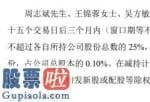 今日股市新闻头条_武进不锈(603878)3名股东拟减持股份不超过29万股预计合计占总股本0.1%