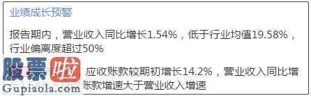 上市公司新闻网：鹰眼预警:天津普林(002134)应收增速大于营收 毛利率大幅上升