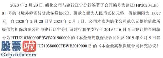 st大唐_沈阳化工(000698)为全资子公司2亿元借款提供连带责任担保