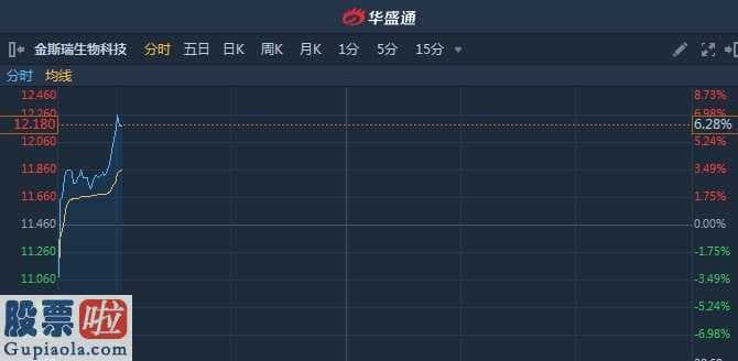 股市新闻网-金斯瑞生物技术(01548)年度盈利环比增18.4%至约2