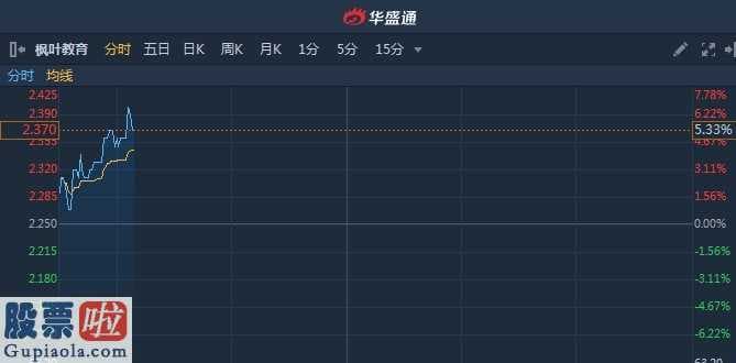 股市新闻头条新闻_枫叶教育(01317)就读学员数量同比增速5.3%至约4