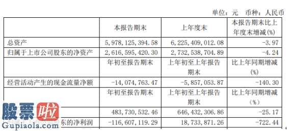 上市公司要闻 永鼎股份(600105)今年第一季度汇报