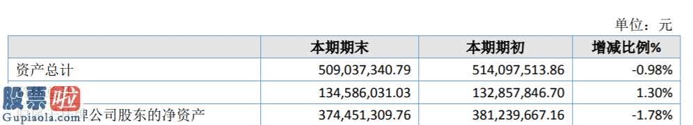 今日股市要闻解读 百川电导体:今年企业完成主营业务收入4