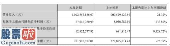 股票上市公司新闻 莱宝高科(002106)今年第一季度汇报