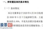 今日股市新闻有哪些_中基国威任职自第二届第四次董事会决议根据生效日起效