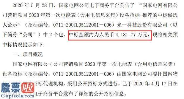 中国上市公司资讯-国网有限责任公司营销推广新项目今年第一次电度表(含用电量数据