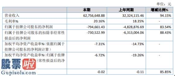 股票上市公司资讯-阿迪克2019年亏损79.47万亏损减少大力拓展二级销售市场及外贸业务