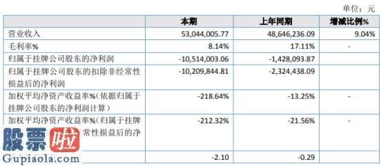 股市新闻东方财经_海南省东源2019年亏损1051.4万亏损增加营业成本大幅增加