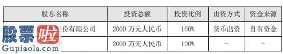 股票公司新闻是最是假：日出东方拟以货币出资2000万元在西藏拉萨设立全资子公司