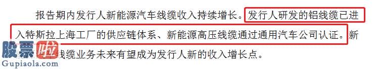 股市快报 卡倍亿创业板发行上市获受理：已进入特斯拉供应链体系