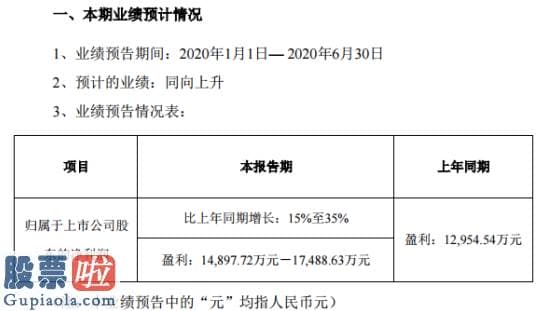 上市公司快报：三诺生物2020年上半年估计净利1.49亿元－1.75亿元营业收入稳定增长