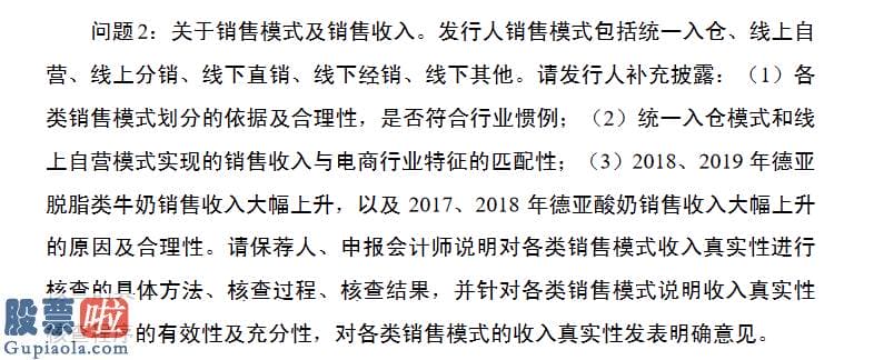 股市要闻速递_品渥食品各类销售模式收入真实性引关心保荐机构中信建投称经核查发行人收入真实