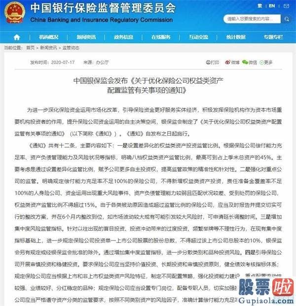 本周股票行情大盘分析预测_A股迎来万亿增量资金 险企权益类投资上限升至45%