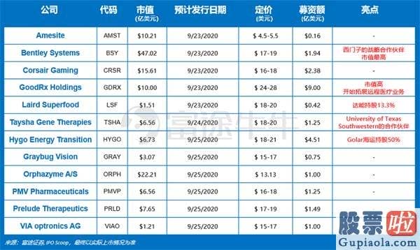 如何投资美股ipo_本周美股12家公司IPO 西门子战略同伴估值或达47亿美元