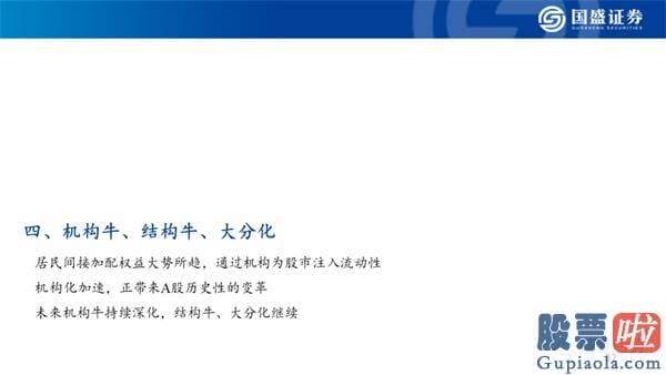 今日股市行情大盘分析预测 机构牛、结构牛、大分化 A股大盘的历史性转折点已经隐藏