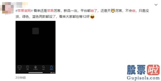 国内投资美股的途径_网上骂声一片：结局苹果官网被抢崩、电商瞬间售罄 iPhone12真香？！