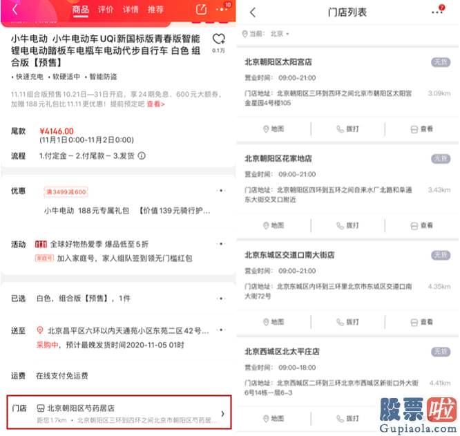 唯品会最新美股行情_线上下单、线下提车 京东运动11.11打通10000家电动车门店打造全新消费体验