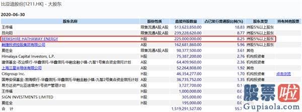 投资美股注意事项_12年18倍！巴菲特投资比亚迪大赚334亿港元