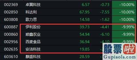 股票行情分析预测最准的人_2700亿大白马罕见跌停 还有多只龙头股整体闪崩