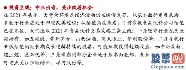 股市行情分析预测书籍：“喝酒吃肉”行情再现！明年白马消费怎么买？（附标的）